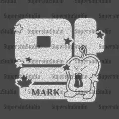 NCT DREAM NCT127 ペンライト 草鈍器 反射 ステッカー マーク