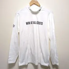 WAAC ワック 長袖 モックネックシャツ ストレッチ 白 3 Lのサムネイル