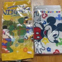新品　ディズニー　オン　ツアー　ハンドタオル(新潟)  と　フェイスタオル