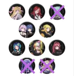 半額♪】 ブルーロック 場面写缶バッジ 3個セット 11キャラ分 - メルカリ