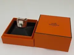 HERMES エルメスコリエドシアン ロックメドール リング 18金 925 HERMES エルメスコリエドシアン ロックメドール リング 18金 925