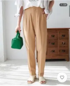 新品‼︎ディスコートハイウエストカットテーパードパンツ