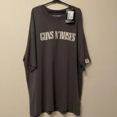 新品 タグ付き GUNS N' ROSES Tシャツ グレー M バラ柄