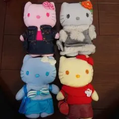 ハローキティ マクドナルド ぬいぐるみ 4体セット