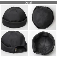 コーデュラポリエステル ロールキャップ 黒