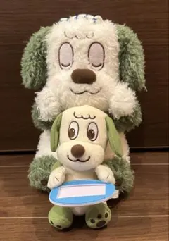 【未使用】ワンワンとうーたん　ワンワンのぬいぐるみ２種セット
