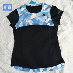 新品　le coq sportif SUNSCREEN グラフィックゲームシャツのサムネイル