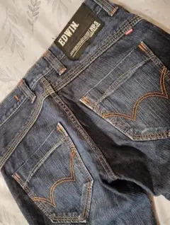 送料込み★EDWIN　エドウィン　402XVSお洒落なダメ－ジデニムsize30