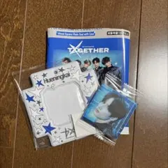 TXT BANDAIビュジュアルスクエアフォトシール&ケース　ヒュニンカイ