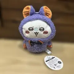 【匿名配送】ちいかわ ハロウィンがまぐちポーチ モモンガ