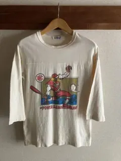 VAN JAC ビンテージ　フットボールTシャツ　7分袖　Lのサムネイル