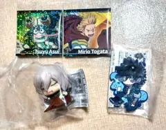 僕のヒーローアカデミア　フィギュア　キーホルダー　シールステッカー　セット