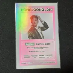 ATEEZ HONGJOONG ホンジュン ホログラム トレカ GH5 - メルカリ