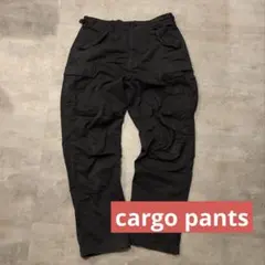 GAP ギャップ　カーゴパンツ　コットン　ネイビー 33 | 32