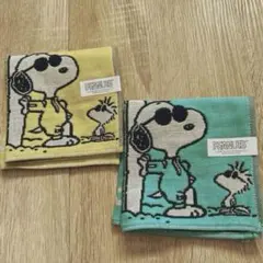 SNOOPY ガーゼハンカチ