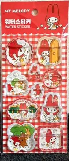 ■3/7まで■ 韓国 公式 サンリオ マイメロディ ウォーターシール