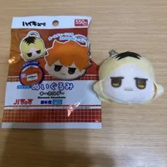ハイキュー!! フェイスぬいぐるみキーホルダー 孤爪研磨