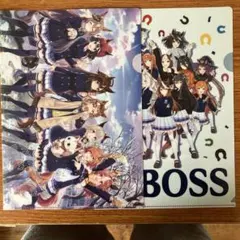 BOSS ウマ娘コラボ A4クリアファイル