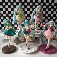 初音ミク　フィギュア　SWEETSシリーズ　全５体　④　セット