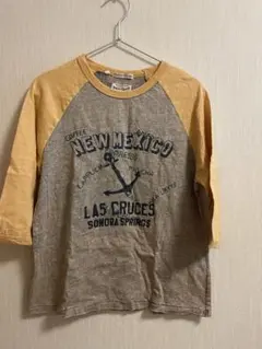 ラグランスリーブ Tシャツ 5分袖