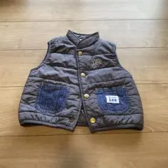 Lee グレー ダウンベスト 90cm