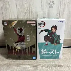 鬼滅の刃 MAXIMATIC 童磨 ぬーどるストッパーフィギュア 竈門炭治郎2体
