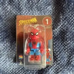 Happyくじ スパイダーマン ベアブリック賞 1 スパイダーマン 未開封