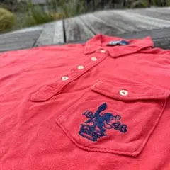 Polo by Ralph Lauren 赤 ポロシャツ S