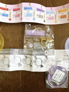 クロミ　サンリオ　キーホルダー　2個セット　韓国ワイヤーキー　チャット型アクリル