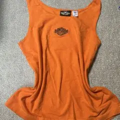 Harley-Davidson タンクトップ オレンジ Lサイズのサムネイル