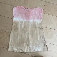 BREEZE ノースリーブワンピース ピンクベージュ