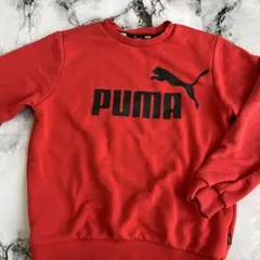 PUMA トレーナー　赤　サイズ120-130 プーマ 長袖