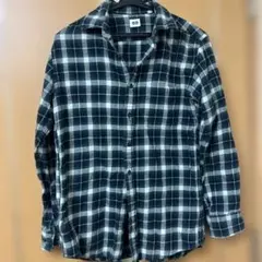 UNIQLO チェック柄 フランネルシャツ 長袖