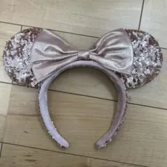 ミニーマウス　カチューシャ ピンク