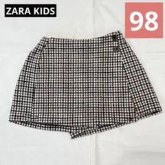 【使用感少なめ】ZARA ハーフパンツ スカートパンツ キュロット チェック柄