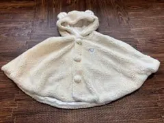 bebe ポンチョ　アイボリー