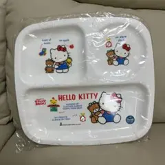 HELLO KITTY 3仕切りプレート　レトロ