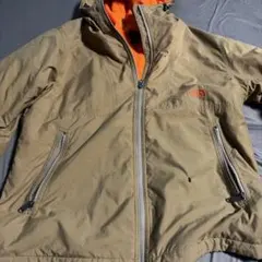 THE NORTH FACE マウンテンパーカー ベージュ オレンジ M