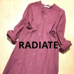 YAMADAYA RADIATE シャツ ワンピース フリーサイズ