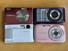 デジカメ4台まとめ SONY Panasonic Nikon PENTAX デジカメ4台まとめ SONY Panasonic Nikon PENTAX - メルカリ