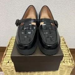 Tストラップメッシュローファーのサムネイル