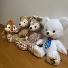 ディズニーストア／ユニベアシティ ぬいぐるみ チップ＆デール