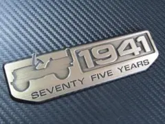 ● ジープ Jeep 75th Anniversary 1941エンブレム B！