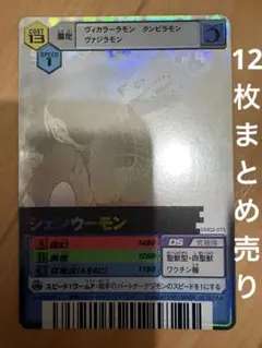 デジモンバトルターミナル シェンウーモン 最高レアリティ - メルカリ