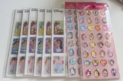 ディズニー　プリンス&プリンセス　3Dシール　プリンセス　ストーンシール　2種類