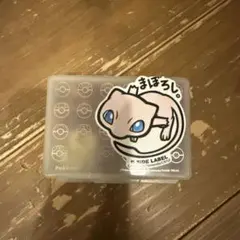 ポケモンカードゲーム ダメカンケース ミュウ ステッカー付き