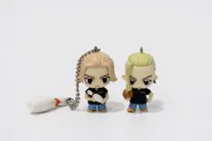 東京リベンジャーズ 佐野万次郎・龍宮寺堅 ラウンドワンキーホルダー 2個セット