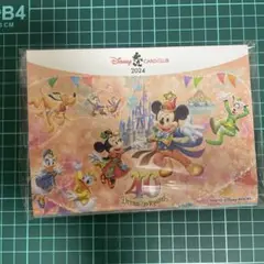 ディズニーJCBカード2024年　東京リゾート40周年ピンバッチ