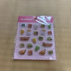 モスバーガー　ぷっくりシール