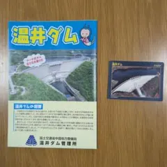 【広島県】温井ダム ダムカード
